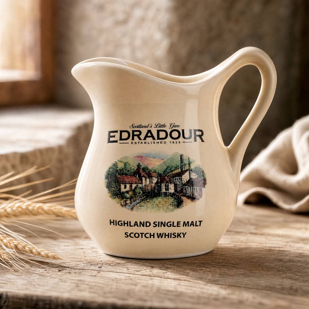 Edradour Keramik-Wasserkrug klein ca. 100ml 1 Stück Produktbild