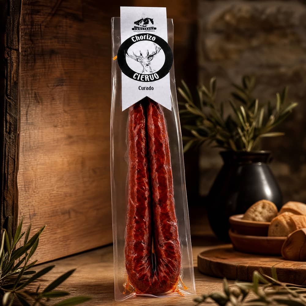 Embuastur Ciervo Chorizo-Hirschsalami 300 Gramm Produktbild