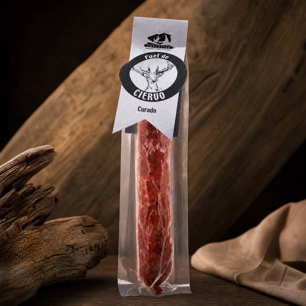 Embuastur Fuet de Ciervo Hirschsalami 200 Gramm Produktbild