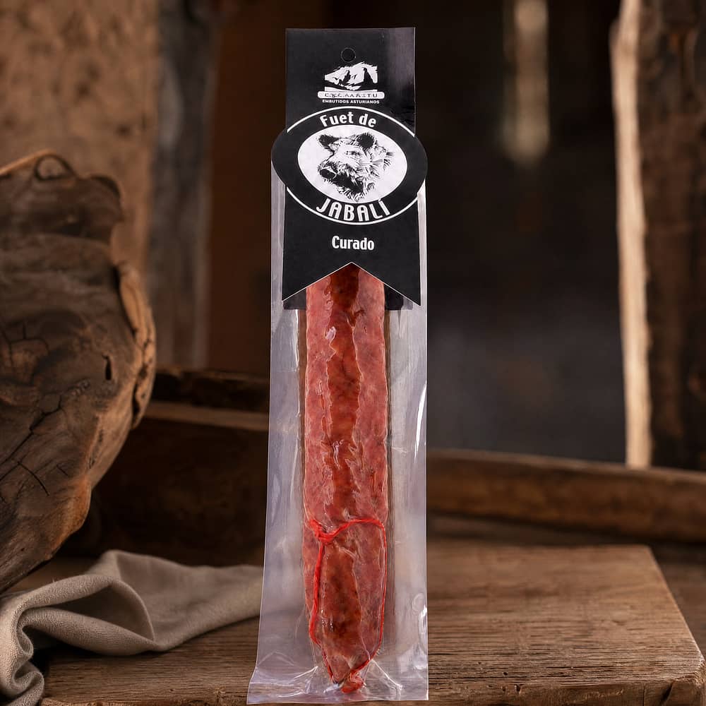 Embuastur Fuet de Jabali Wildscheinsalami 200 Gramm Produktbild