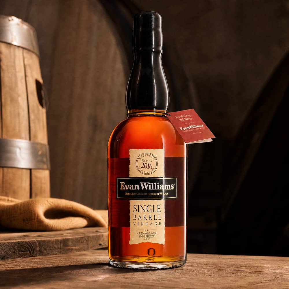 Evan Williams Singel Barrel Jahrgang 2016 0,70 Liter/ 43.3% vol Produktbild