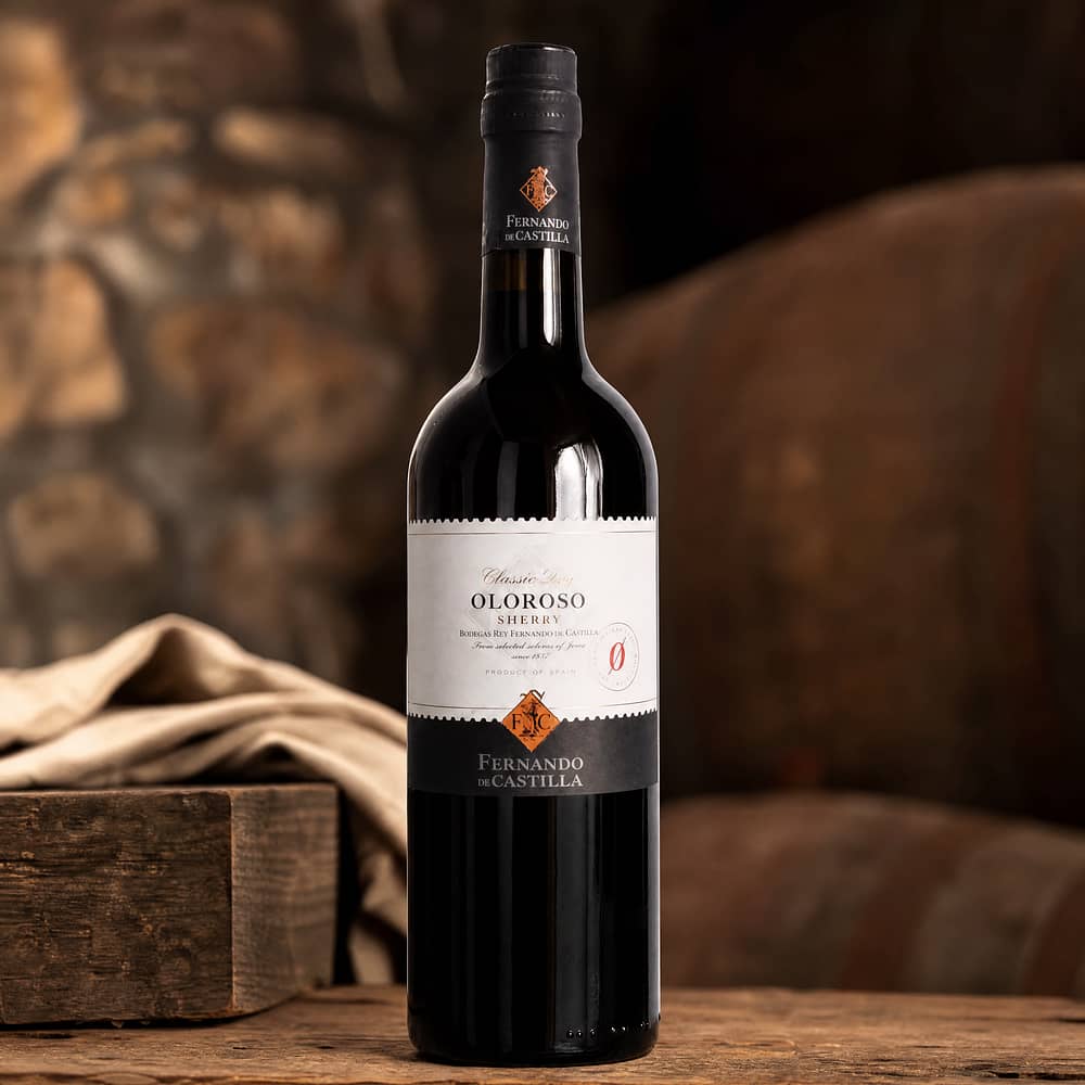 Fernando de Castilla Sherry Oloroso Classic Dry 0,750 Liter/ 18.0% vol Produktbild