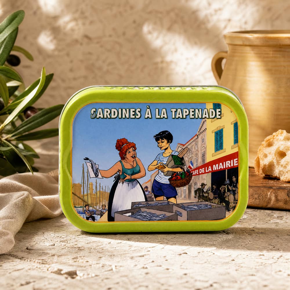Ferrigno Sardinen mit Tapenade 115g 65 Gramm Abtropfgewicht Produktbild