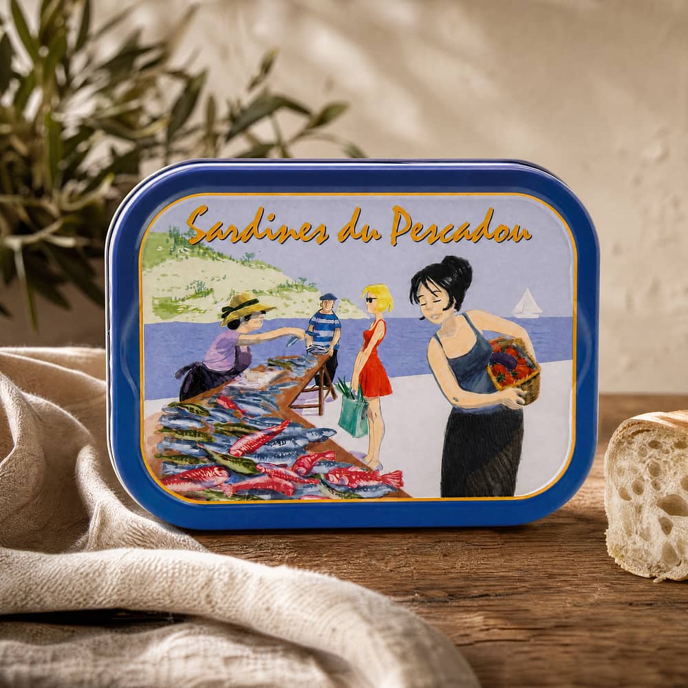 Ferrigno Sardinen 'Pescadou'  (Les belles de Marseille) 115g 75 Gramm Abtropfgewicht Produktbild