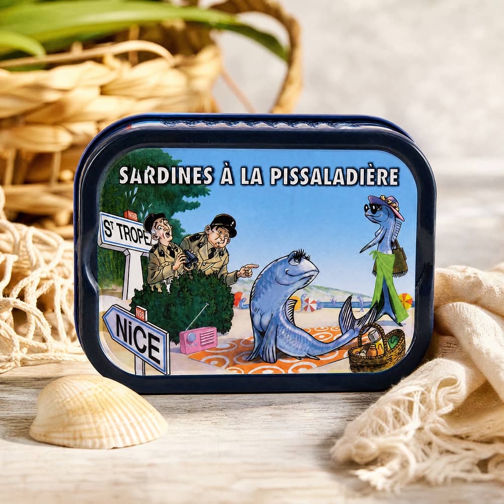 Ferrigno Sardinen Pissaladière 115g 65 Gramm Abtropfgewicht Produktbild