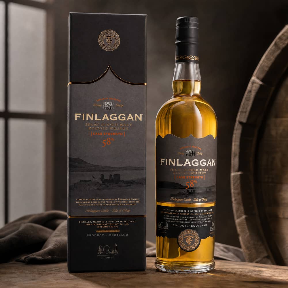 Finlaggan Islay Malt Cask strength 0,70 Liter/ 58.0% vol Produktbild