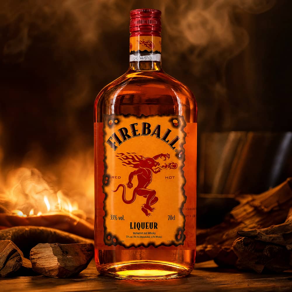Fireball Cinnamon Whisky Liqueur 0,70 Liter/ 33.0% vol Produktbild