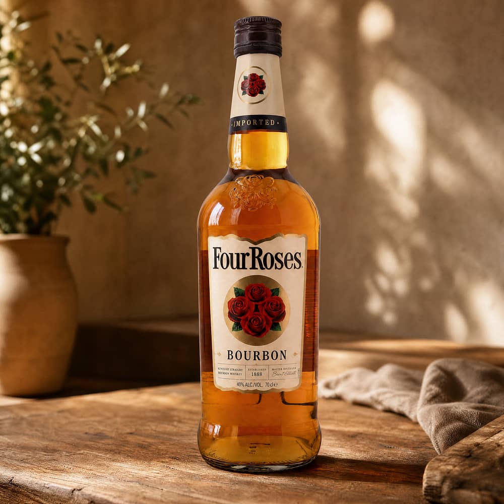 Four Roses Kentucky Straight Bourbon Whiskey 0,70 Liter/ 40.0% vol Produktbild
