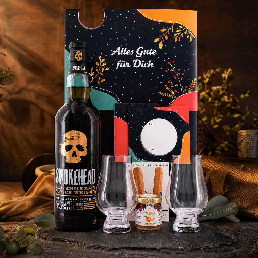 genuba Präsent "Islay-Momente Smokehead" 0,70 Liter/ 43.0% vol Produktbild