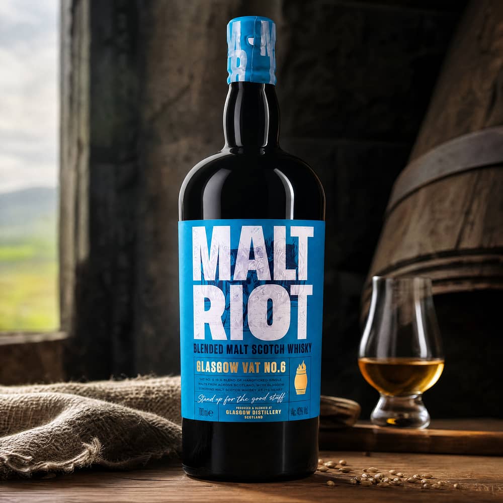 Glasgow Distillery Malt Riot Vat No. 6 0,70 Liter/ 40.0% vol Produktbild