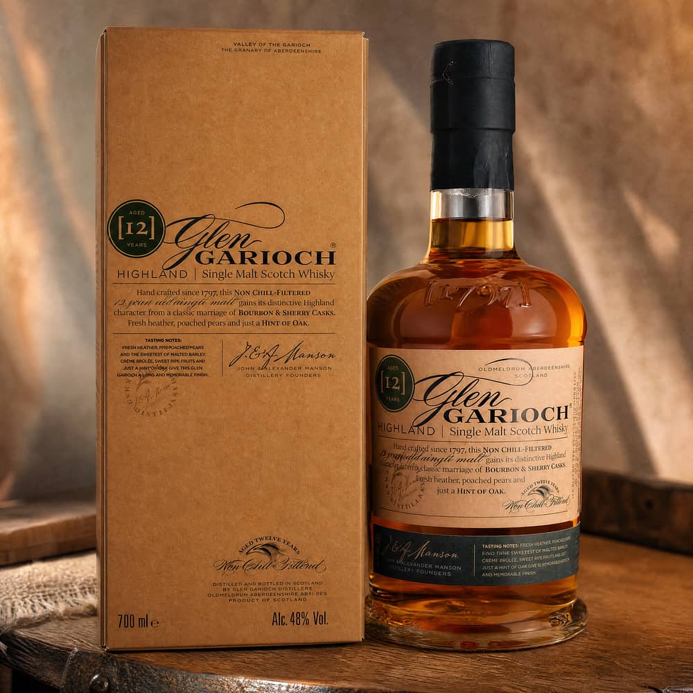 Glen Garioch 12 Jahre Bourbon & Sherry Casks 0,70 Liter/ 48.0% vol Produktbild