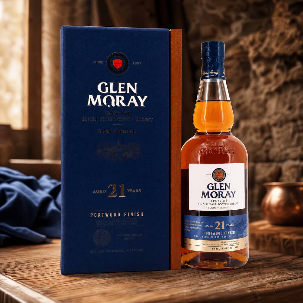 Glen Moray 21 Jahre Port Wood Finish 0,70 Liter/ 46.3% vol Produktbild