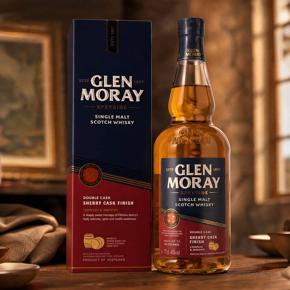 Glen Moray Sherry Cask Finish 0,70 Liter/ 40.0% vol Produktbild