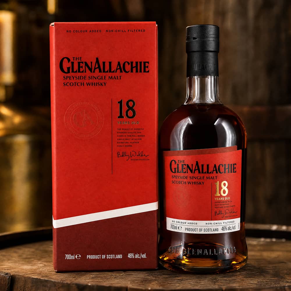 GlenAllachie 18 Jahre 0,70 Liter/ 46.0% vol Produktbild