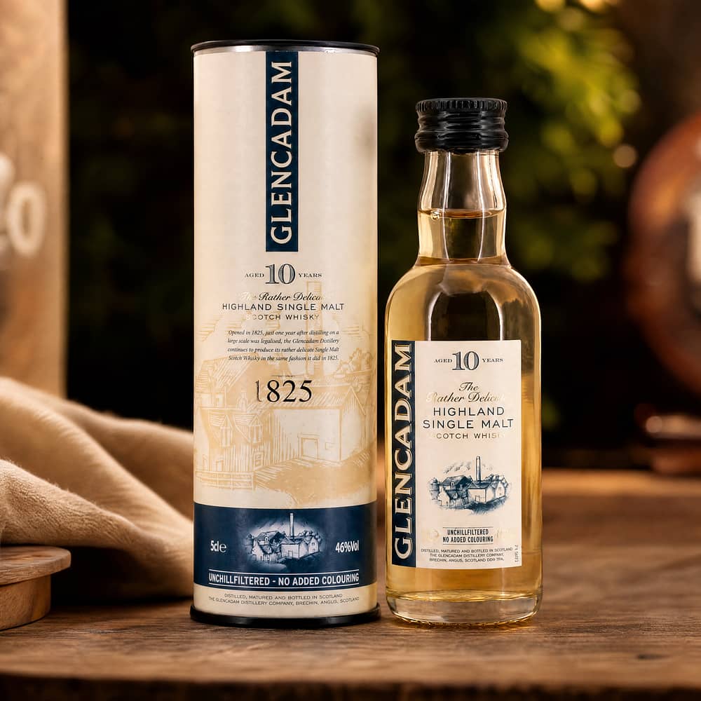 Glencadam 10 Jahre Miniatur 0,050 Liter/ 46.0% vol Produktbild