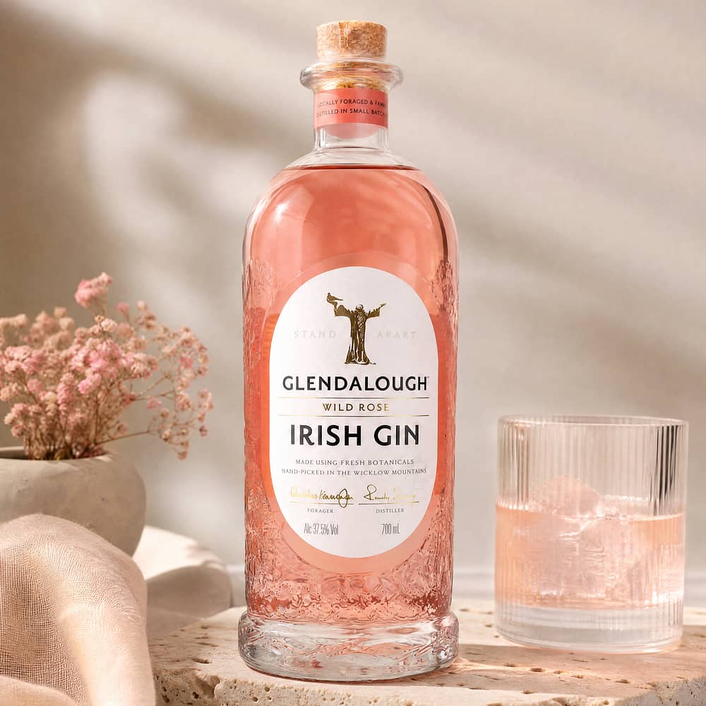 Glendalough Wild Rose Gin 0,70 Liter/ 37.5% vol Produktbild