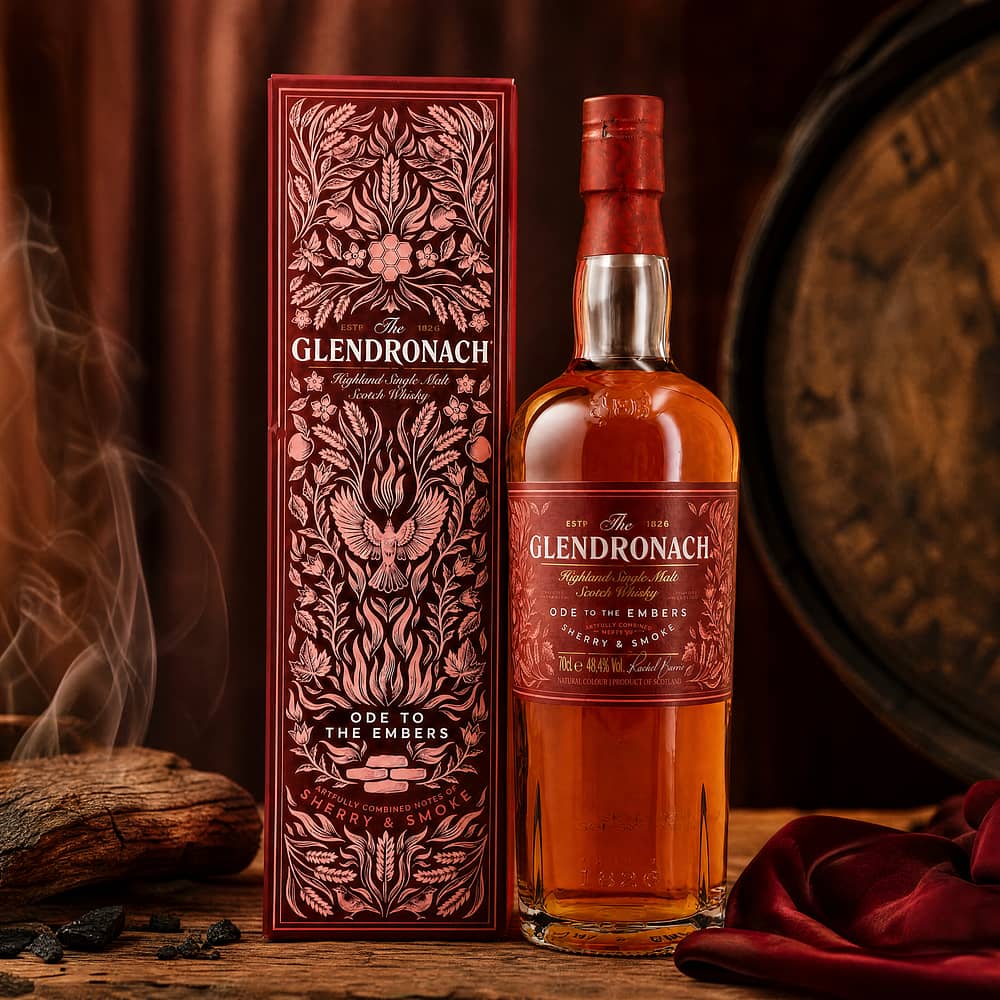 Glendronach Ode to the Embers Sherry and Smoke 0,70 Liter/ 48.8% vol Produktbild