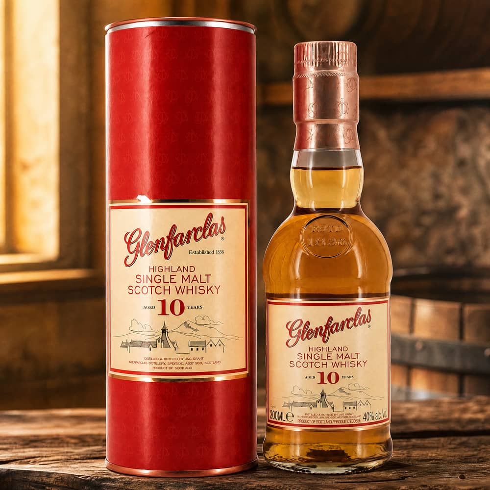 Glenfarclas 10 Jahre Midi 0,20 Liter/ 40.0% vol Produktbild