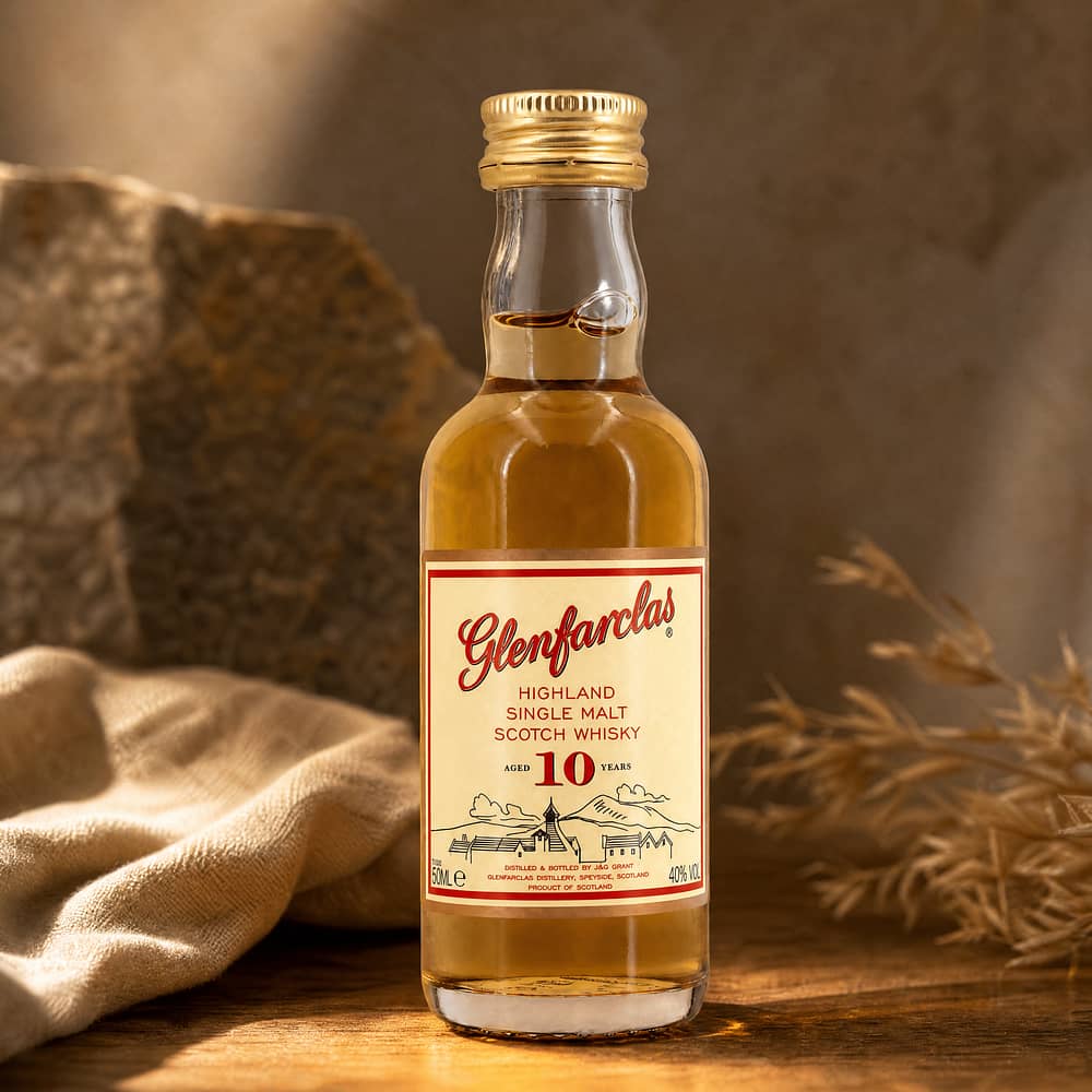 Glenfarclas 10 Jahre Miniatur 0,050 Liter/ 40.0% vol Produktbild