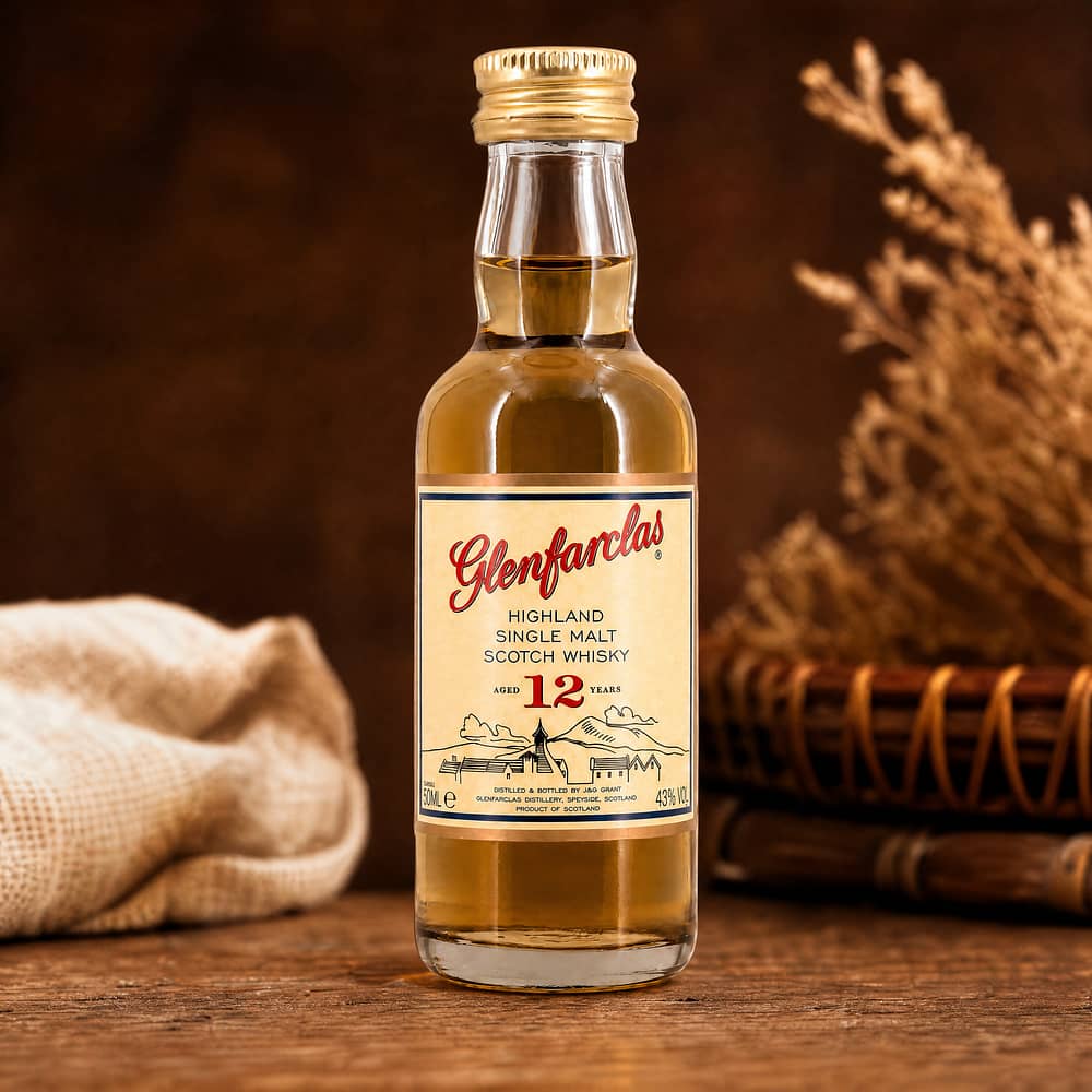 Glenfarclas 12 Jahre Miniatur 0,050 Liter/ 43.0% vol Produktbild