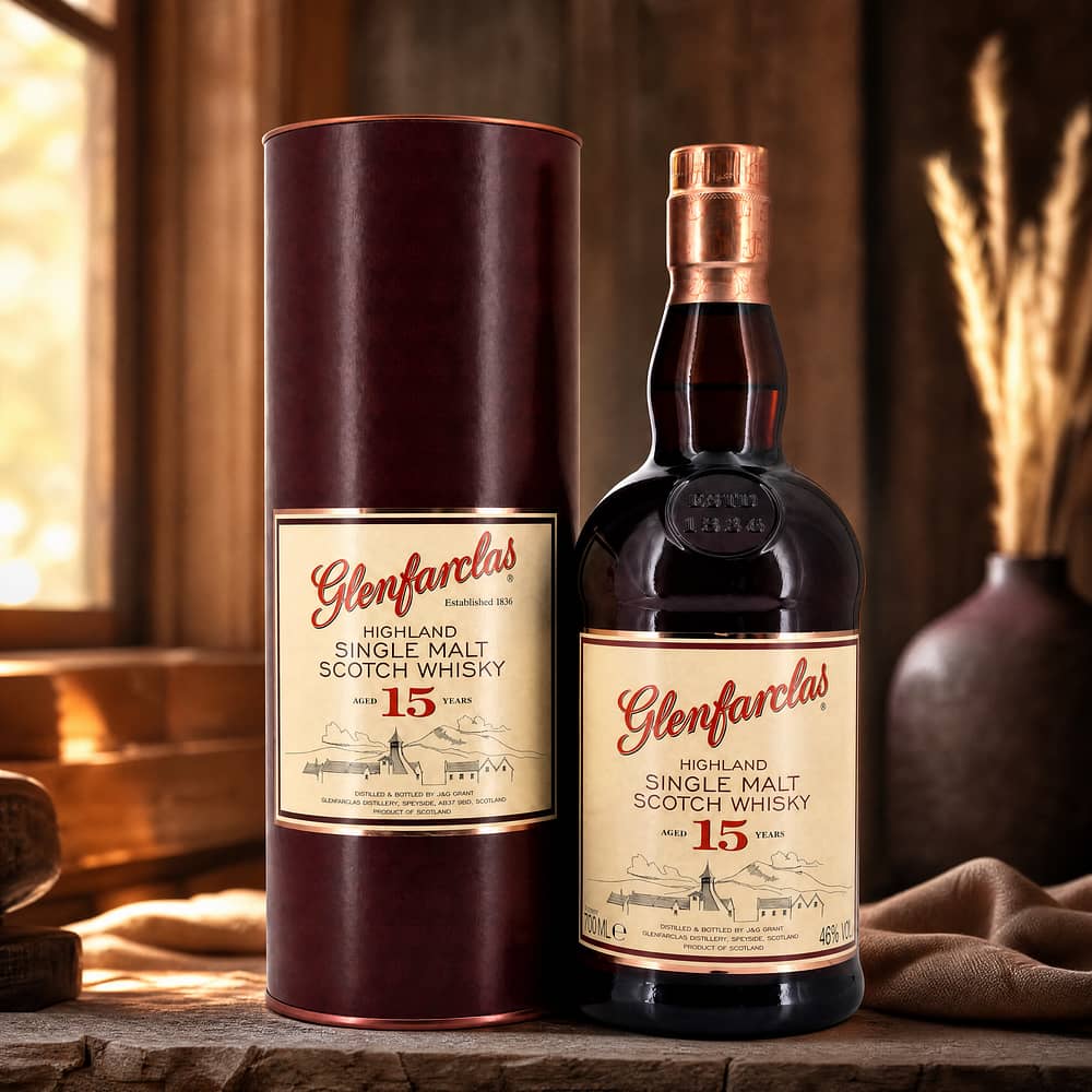 Glenfarclas 15 Jahre 0,70 Liter/ 46.0% vol Produktbild