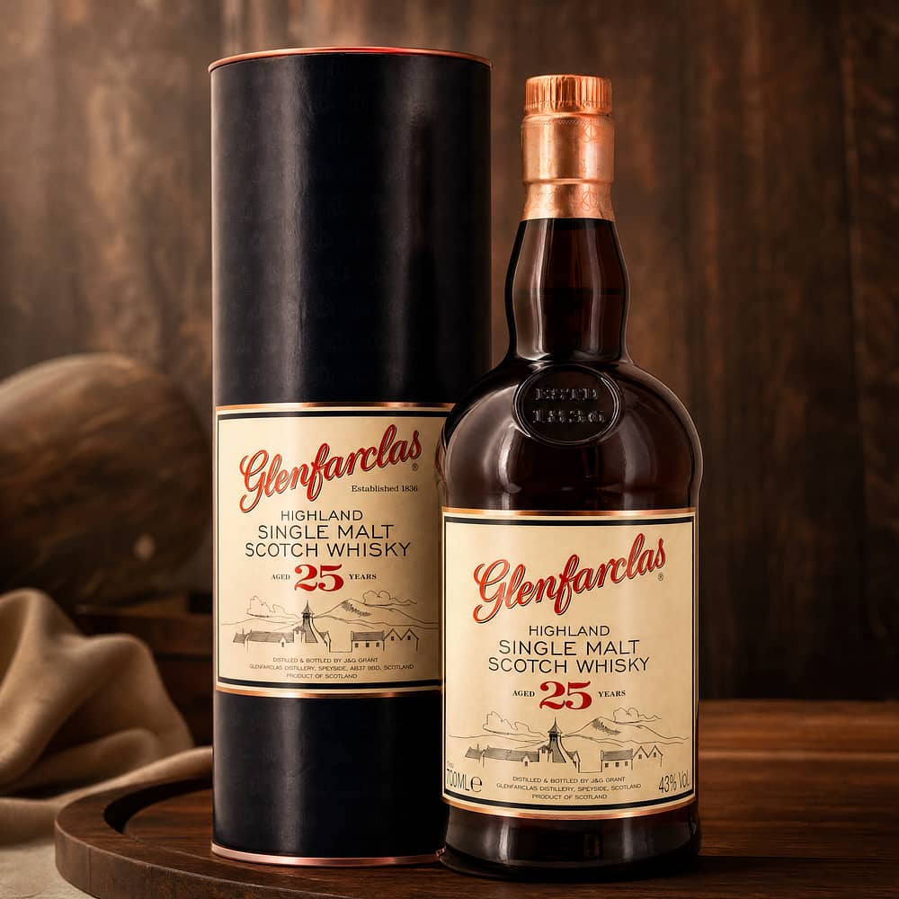 Glenfarclas 25 Jahre 0,70 Liter/ 43.0% vol Produktbild