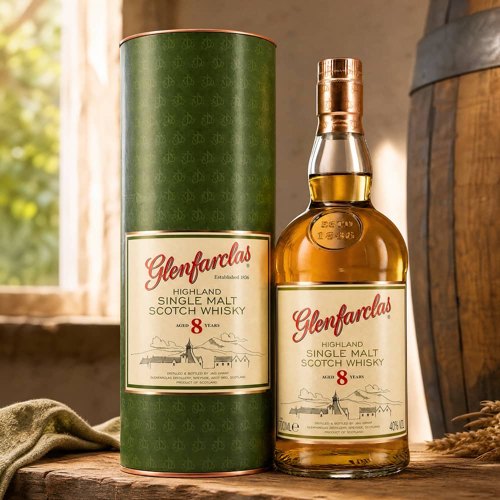 Glenfarclas 8 Jahre 0,70 Liter/ 40.0% vol Produktbild