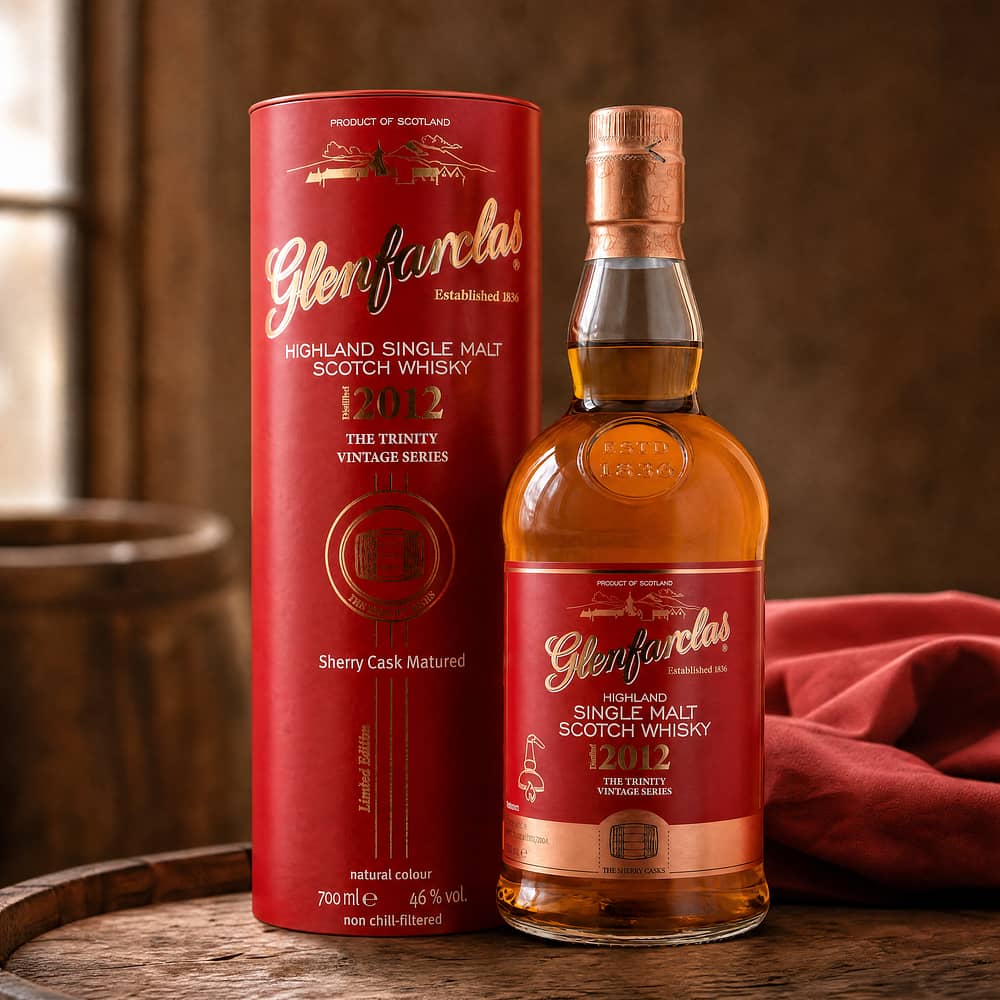 Glenfarclas The Trinity Vintage Series 2012 Sherry Casks Limited Edition No.1 0,70 Liter/ 46.0% vol Produktbild