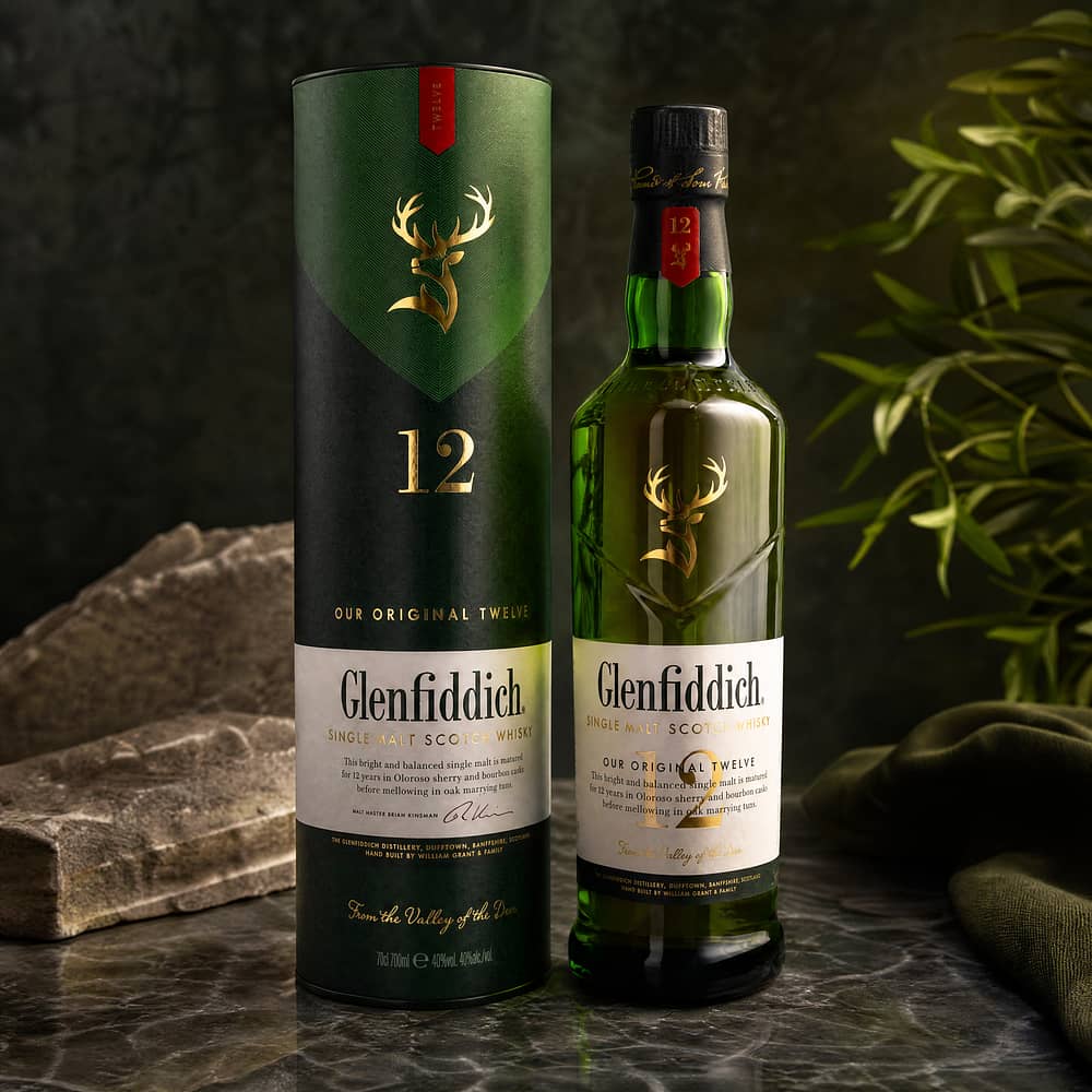 Glenfiddich 12 Jahre Our Original Twelve 0,70 Liter/ 40.0% vol Produktbild