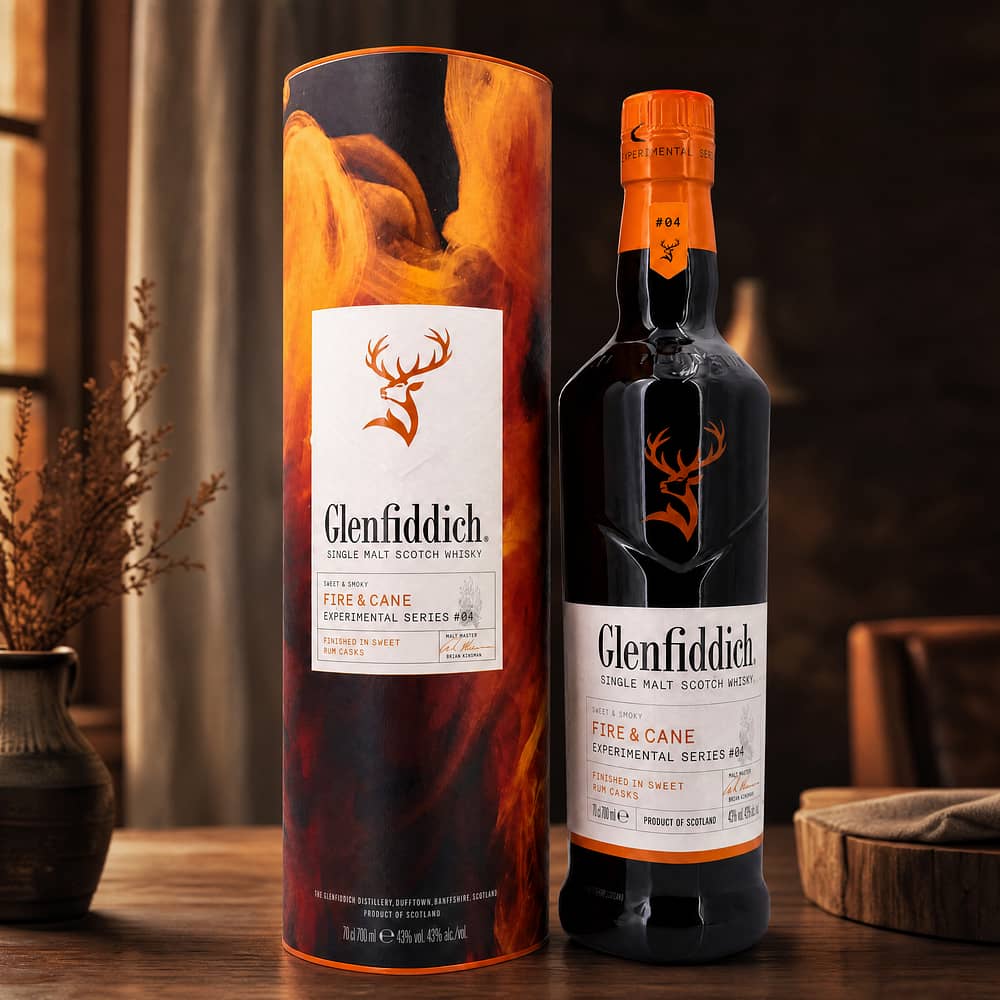 Glenfiddich Experimental Series #04 Fire & Cane 0,70 Liter/ 43.0% vol Produktbild