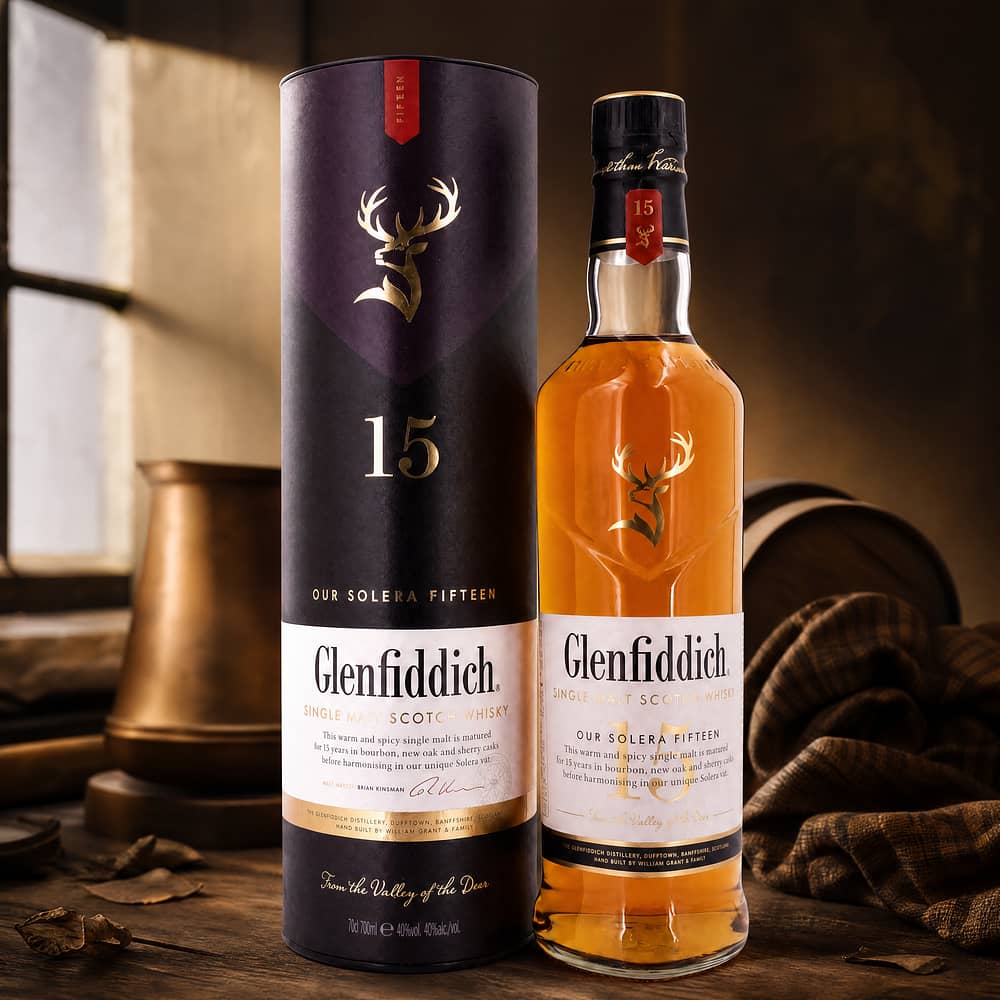 Glenfiddich Our Solera Fifteen 15 Jahre 0,70 Liter/ 40.0% vol Produktbild