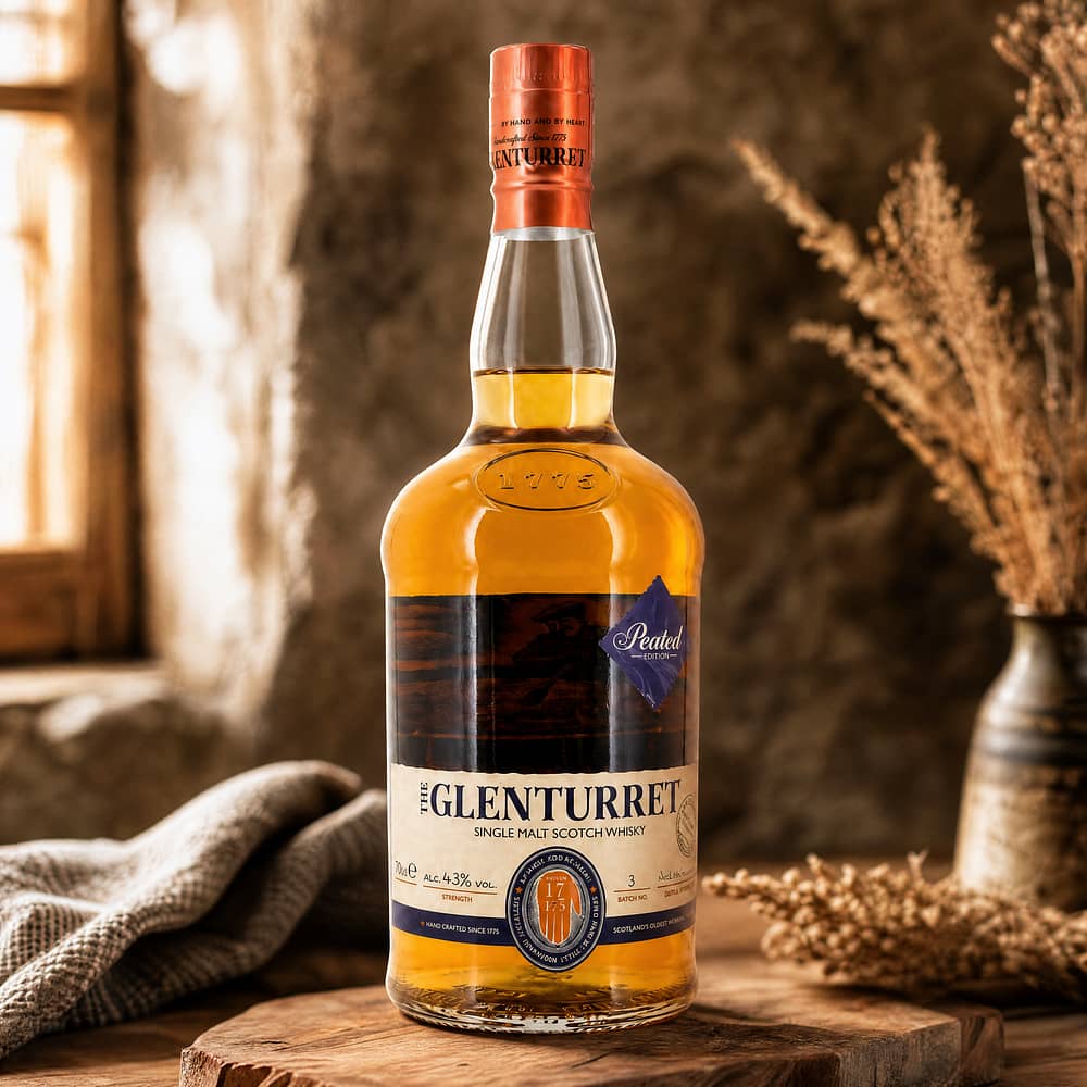 Glenturret Peated Edition 43 (Lieferung verfügbares Batch) 0,70 Liter/ 43.0% vol Produktbild