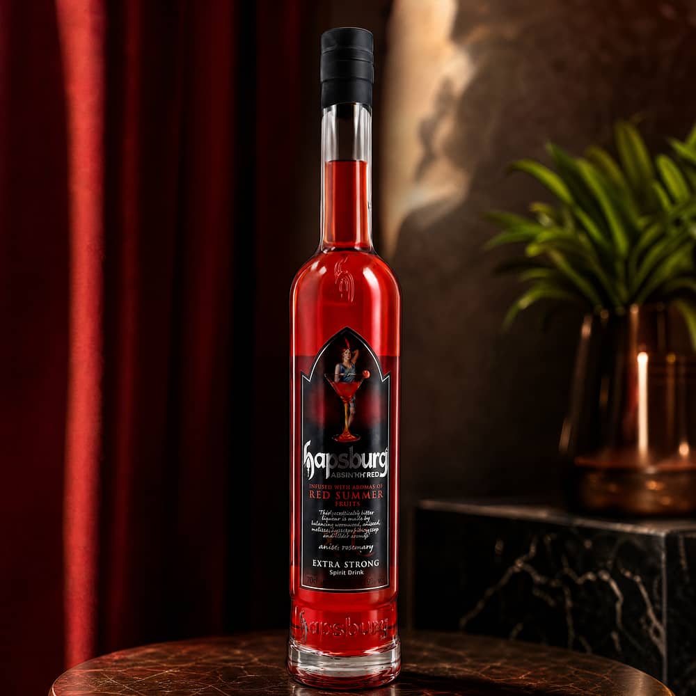 Hapsburg Absinthe Premium Extra Strong Red Summer Fruits 0,50 Liter/ 89.9% vol Produktbild