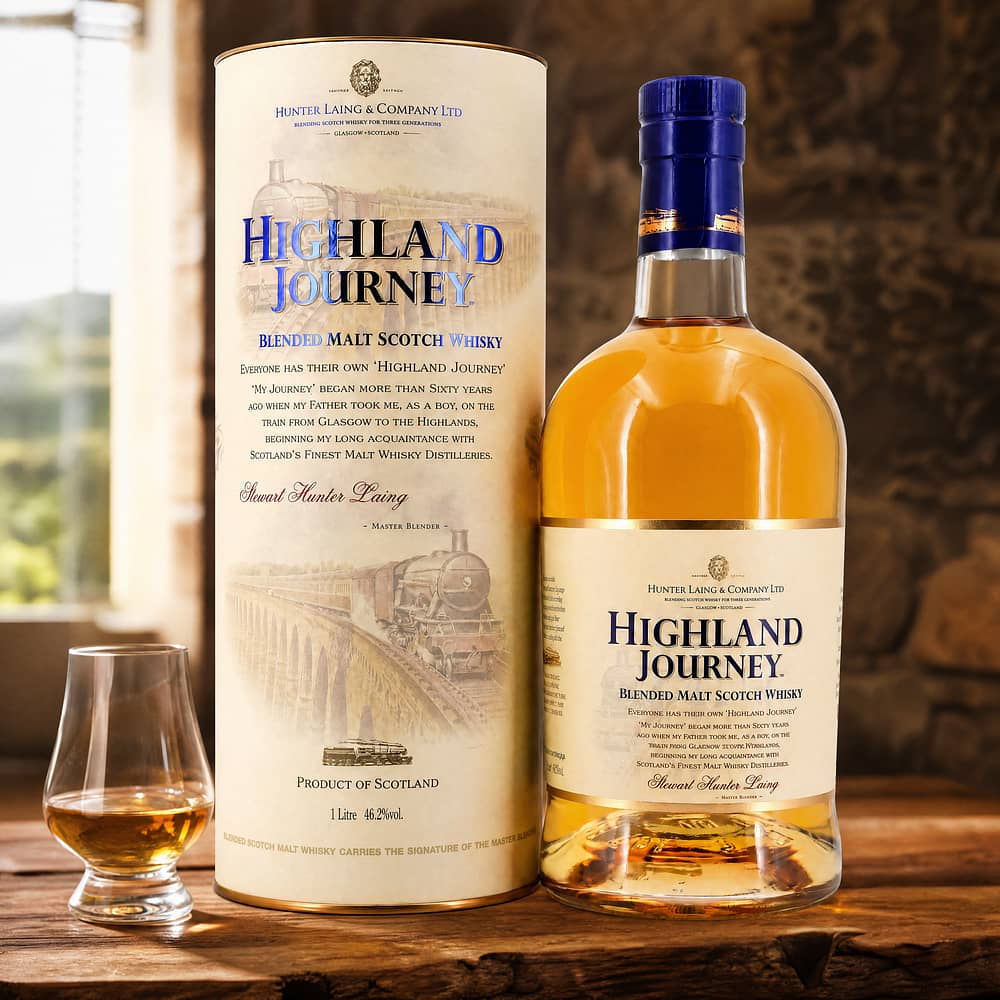 Hunter Laing & Co.Ltd Highland Journey Literflasche 1 Liter/ 46.2% vol Produktbild