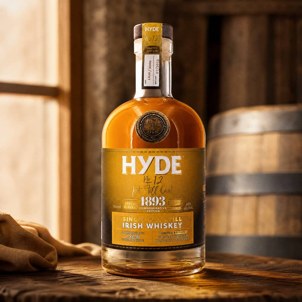 Hyde No. 12 Single Pot Still Irish Whiskey Bourbon & Sherry Cask Matured 0,70 Liter/ 46.0% vol Produktbild