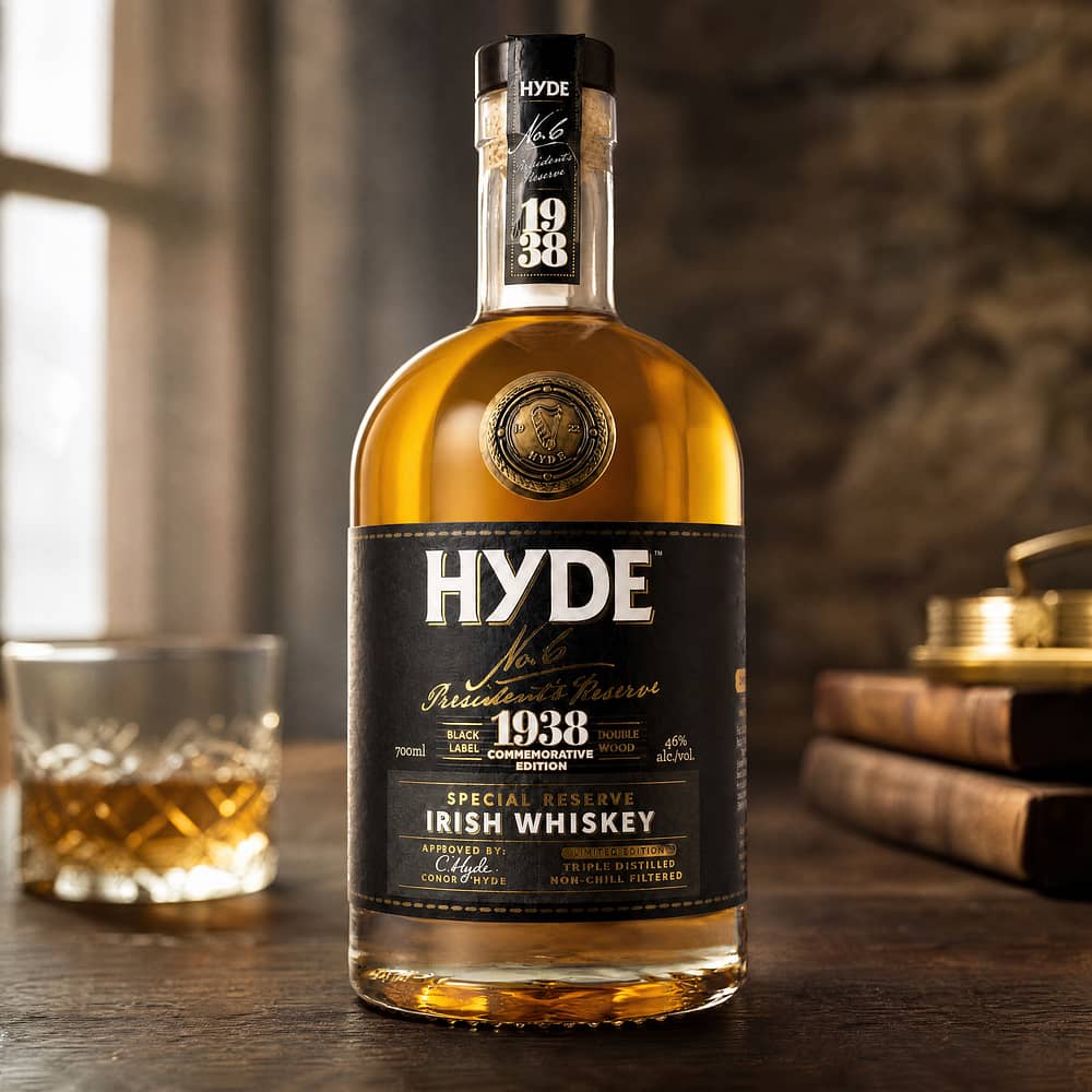 Hyde No. 6 Presidents Reserve Black Label Double Wood 0,70 Liter/ 46.0% vol Produktbild