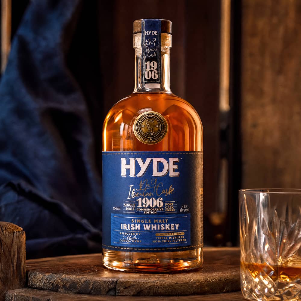 Hyde No. 9 Single Malt Whiskey Port Cask Finished 0,70 Liter/ 43.0% vol Produktbild