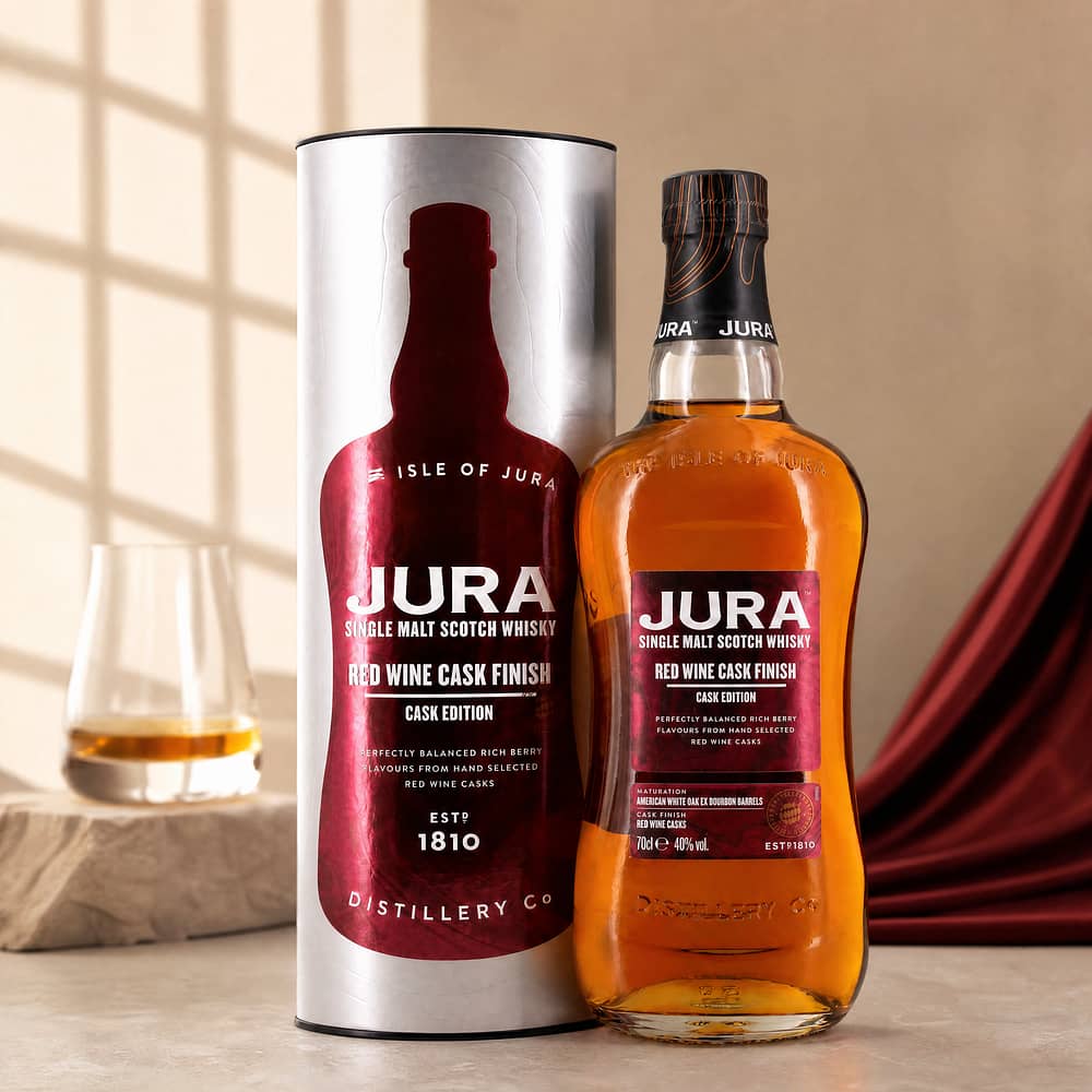 Isle of Jura Red Wine Cask Finish 0,70 Liter/ 40.0% vol Produktbild