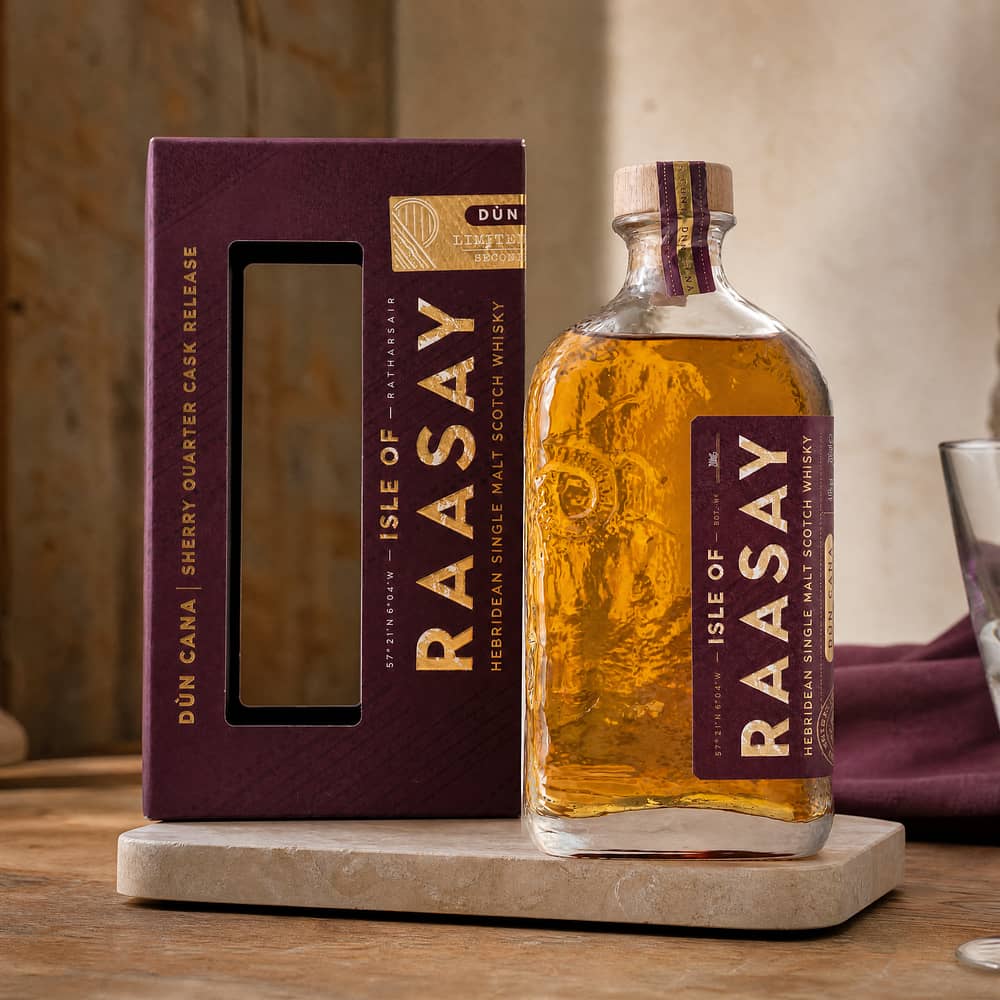 Isle of Raasay Dun Cana Sherry Quarter Cask 0,70 Liter/ 52.0% vol Produktbild