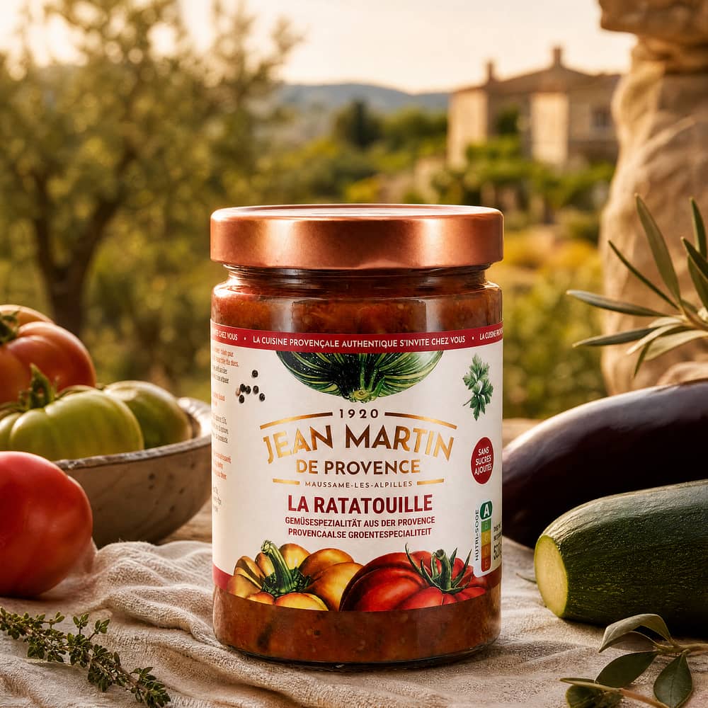 Jean MARTIN Ratatouille A La Provencale Spezialität aus Südfrankreich 520 Gramm Produktbild