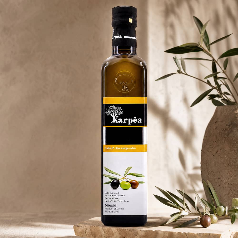 Karpea Natives Olivenöl Extra Virgin 0,50 Liter Produktbild
