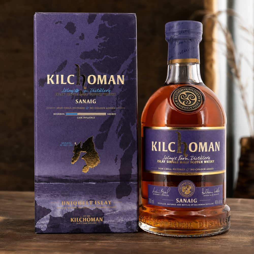 Kilchoman Sanaig 0,70 Liter/ 46.0% vol Produktbild