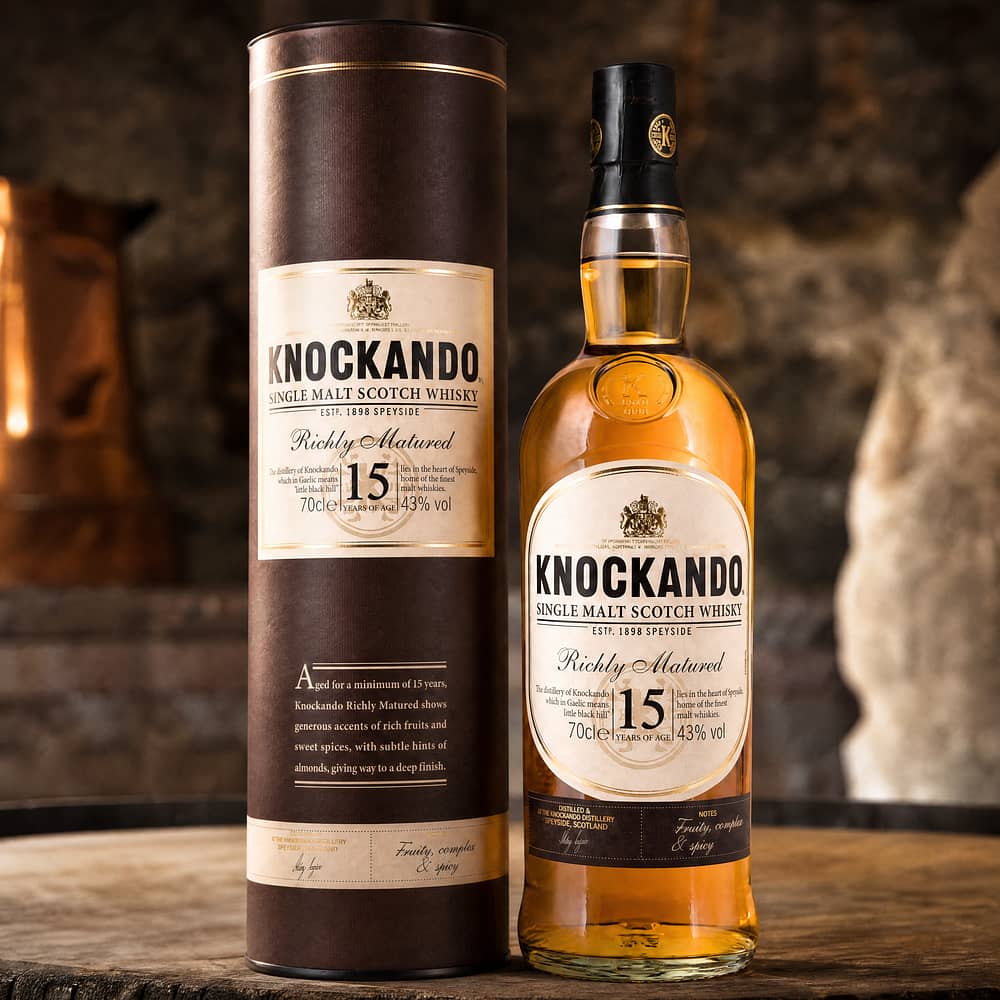 Knockando 15 Jahre 0,70 Liter/ 43.0% vol Produktbild