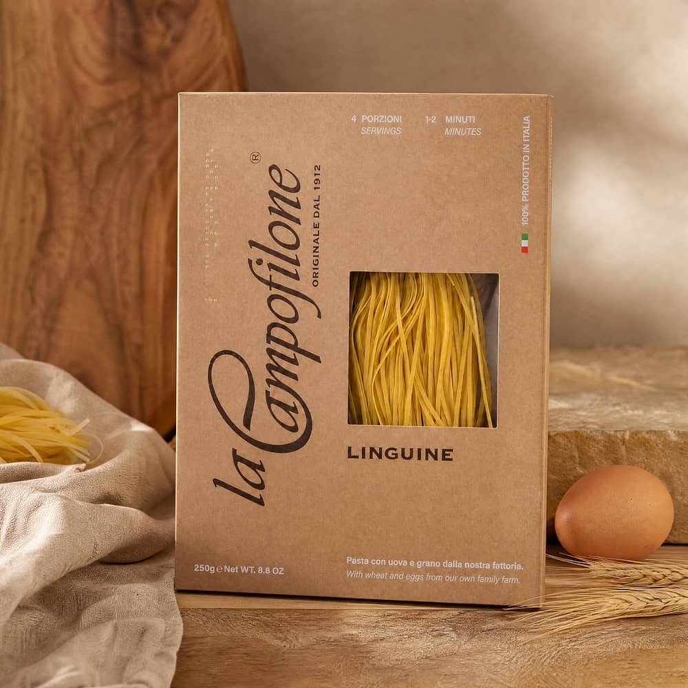 La Campofilone Linguine Eiernudeln 250 Gramm Produktbild