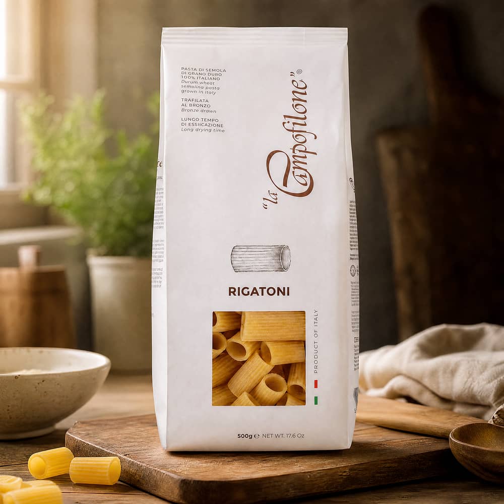 La Campofilone Rigatoni 500 Gramm Produktbild