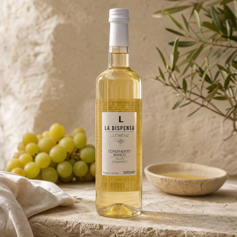 La Dispensa di Lorenzo 'Condimento Bianco' Weinessig aus weißen Trauben 0,50 Liter Produktbild