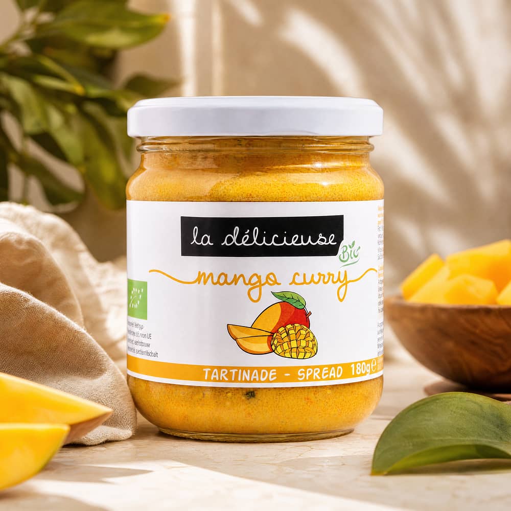 La Délicieuse Paprika & Chili Aufstrich BIO 180 Gramm Produktbild