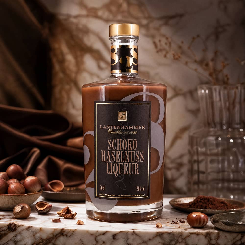 Lantenhammer Schoko Haselnuss Liqueur 0,50 Liter/ 20.0% vol Produktbild