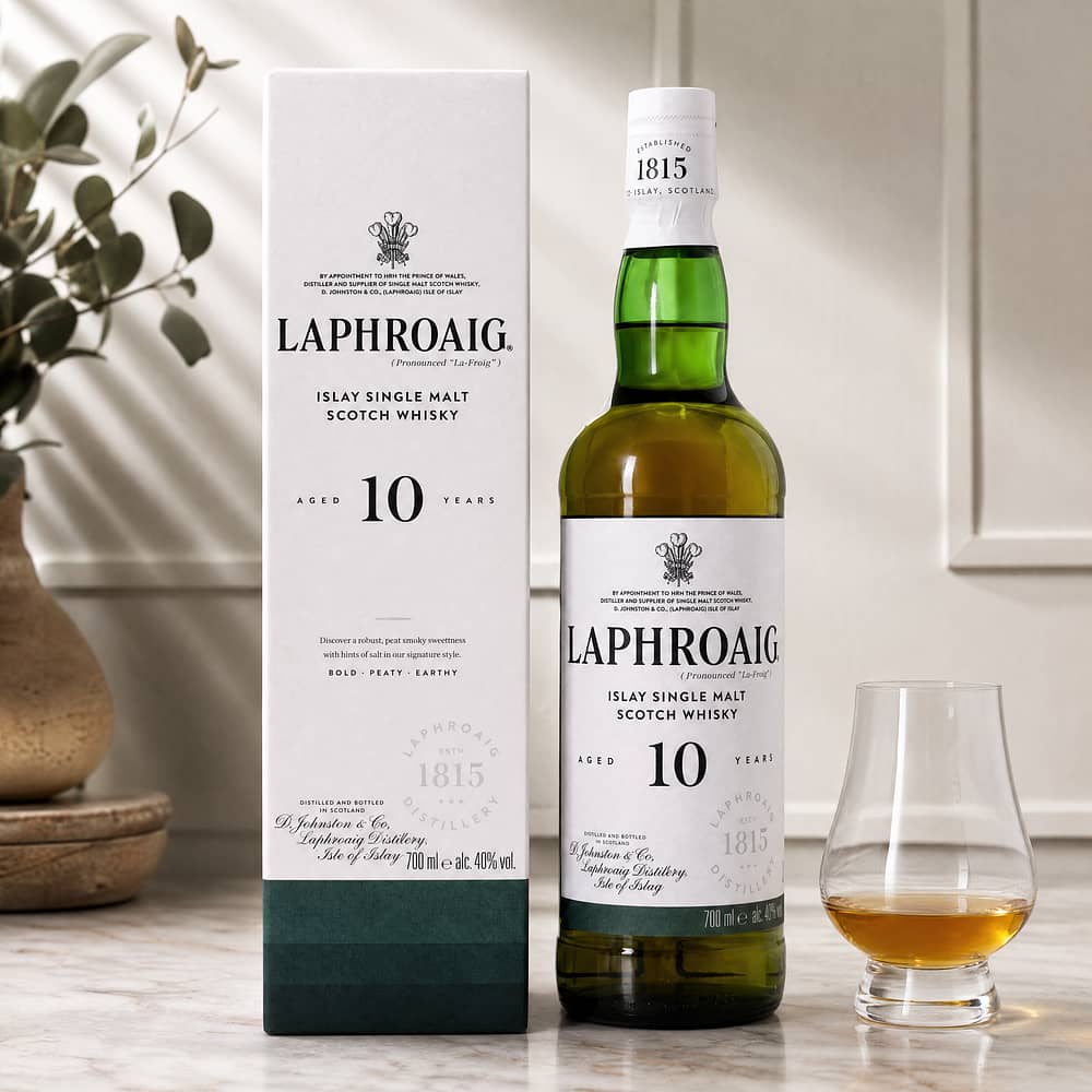 Laphroaig 10 Jahre 0,70 Liter/ 40.0% vol Produktbild