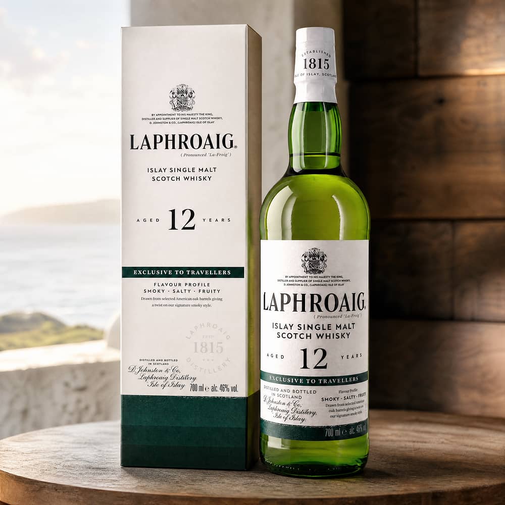 Laphroaig 12 Jahre 0,70 Liter/ 46.0% vol Produktbild